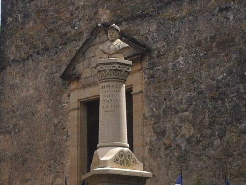 le monument aux morts de Bruniquel