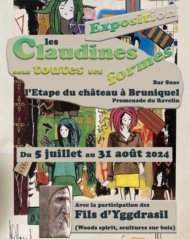 Exposition peinture et sculpture sur bois